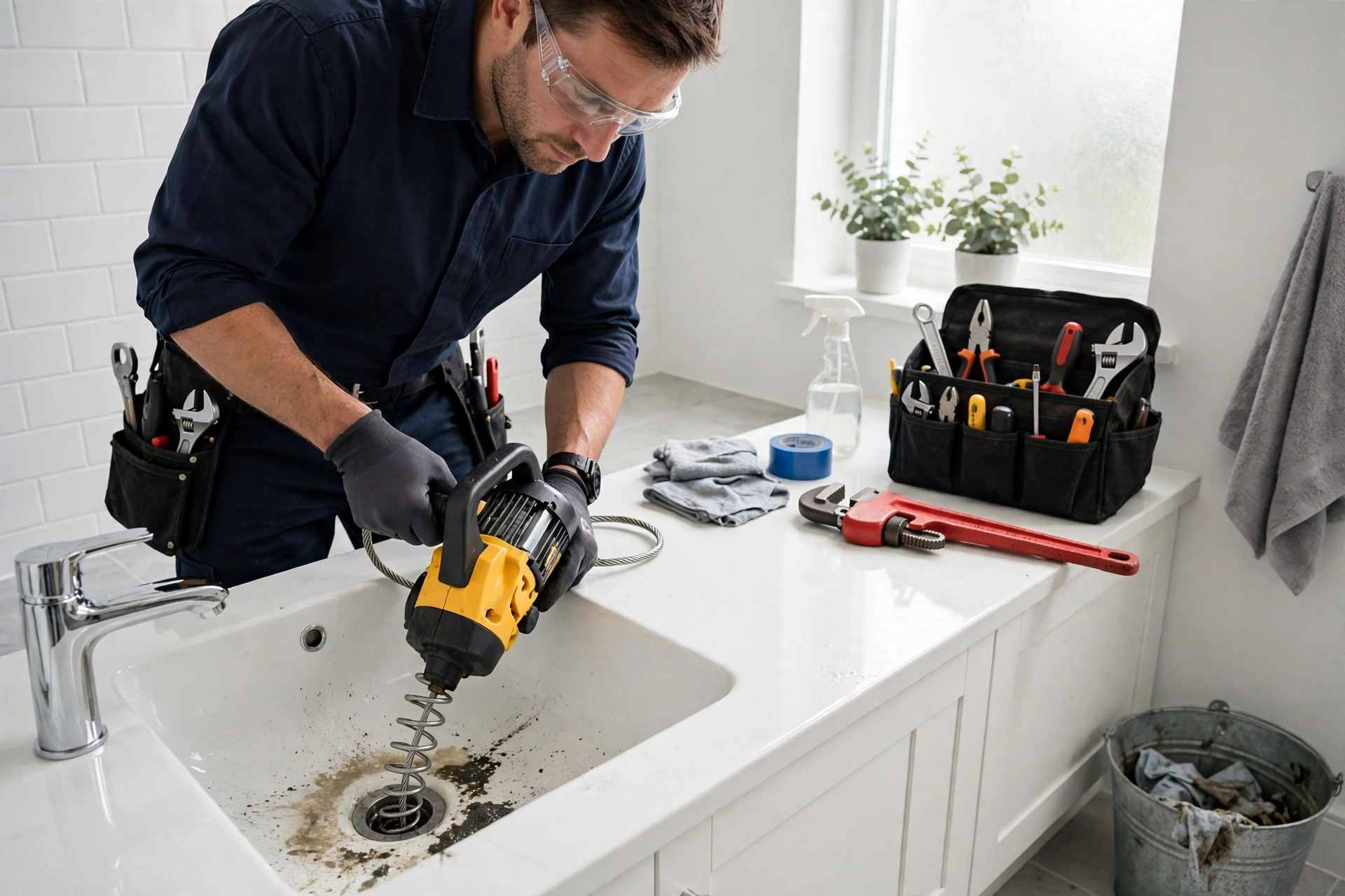 Drain Cleaning work