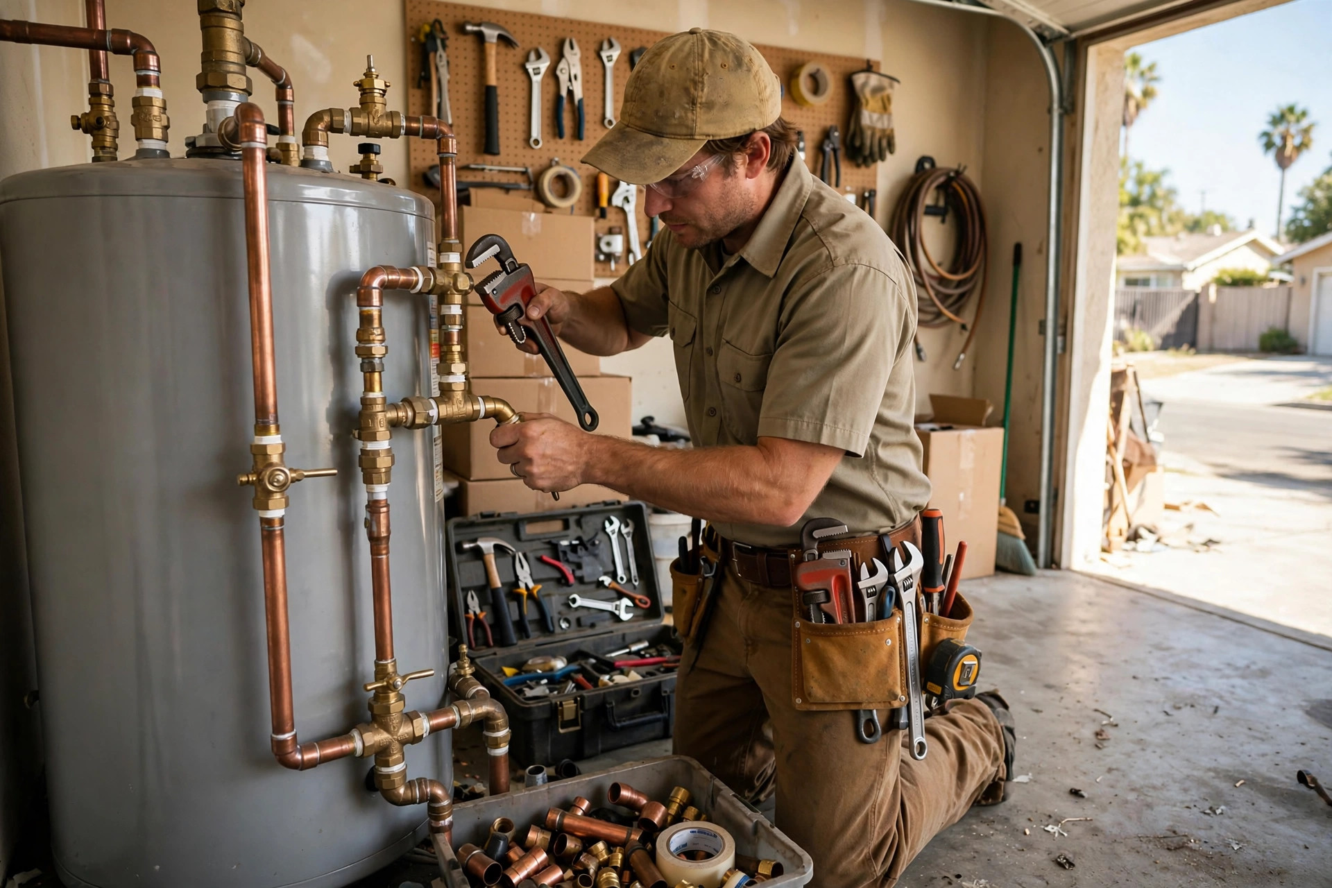 Service photo: Water Heater Repair